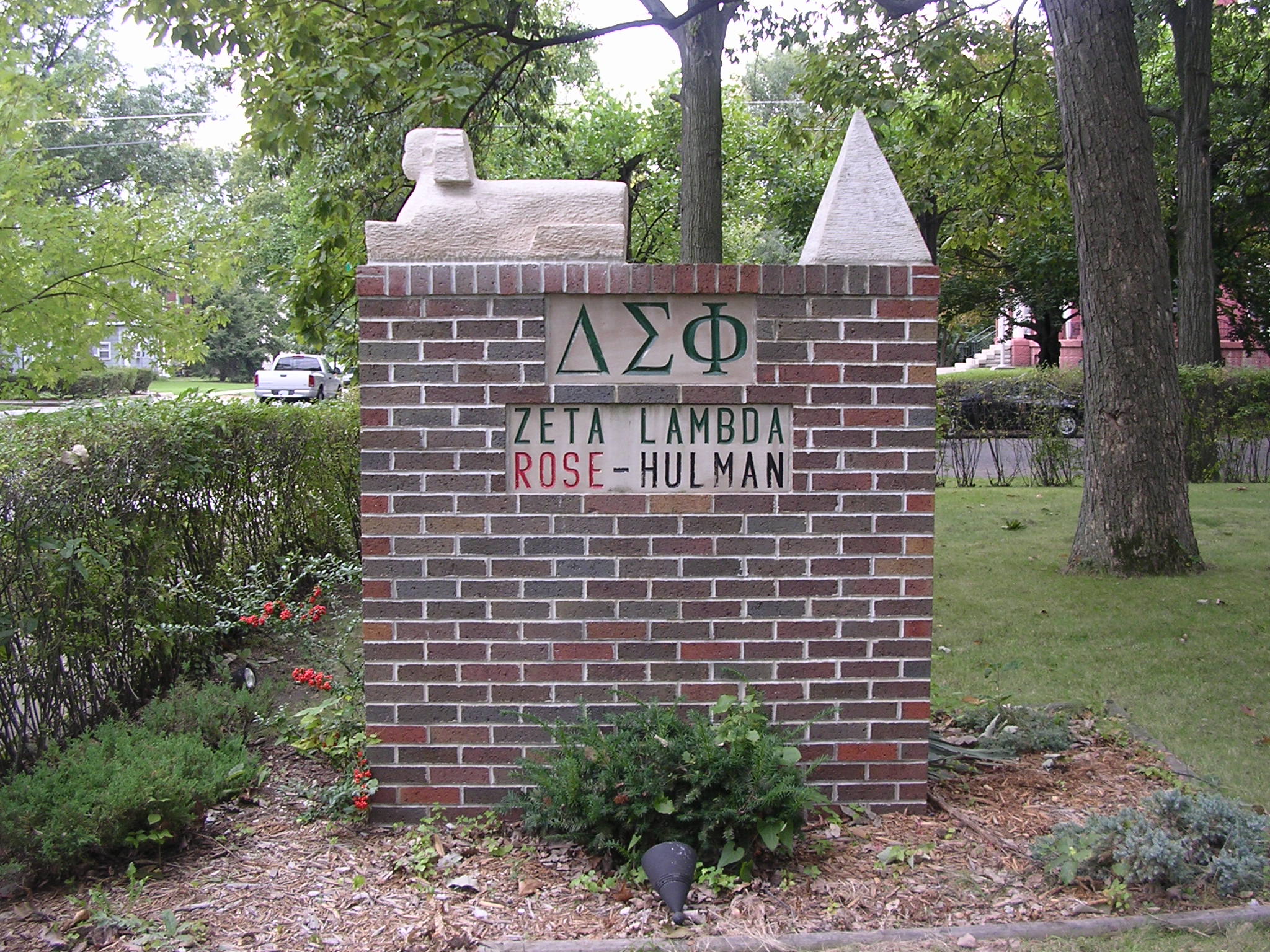 Chapter Sign created by Wayne Harshberger. October 2003